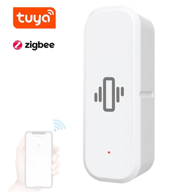 Tuya ZigBee Intelligent Vibration Drop Sensor Detector Real Time Motion Vibration Alarm Sensor (Used with ZigBee 3.0 Gateways )  |   Other Instruments Measurement & Analysis Instruments Other Instruments