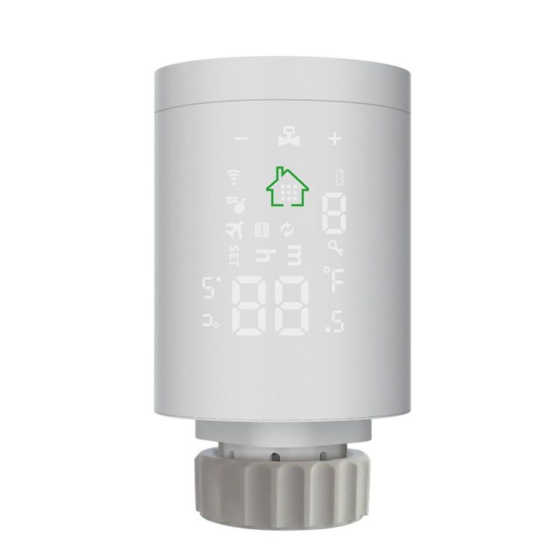 Tuya ZIGBEE3.0 Intelligent Radiator Actuator Programmable Thermostatic Radiator Valve Temperature Controller Voice Control via Alexa  |   Other Instruments Measurement & Analysis Instruments Other Instruments