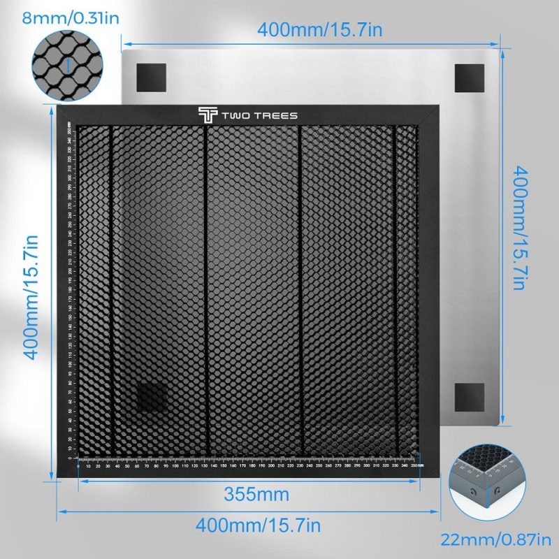 Two Trees Laser Engraver Honeycomb Working Table 400x400mm  |   Laser Equipment Laser Equipment Laser Equipment