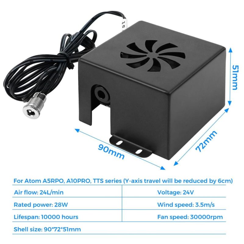 Two Trees PP-T300 Turbo Air Pump Laser Engraved Air Assist Pump  |   Laser Equipment Laser Equipment Laser Equipment