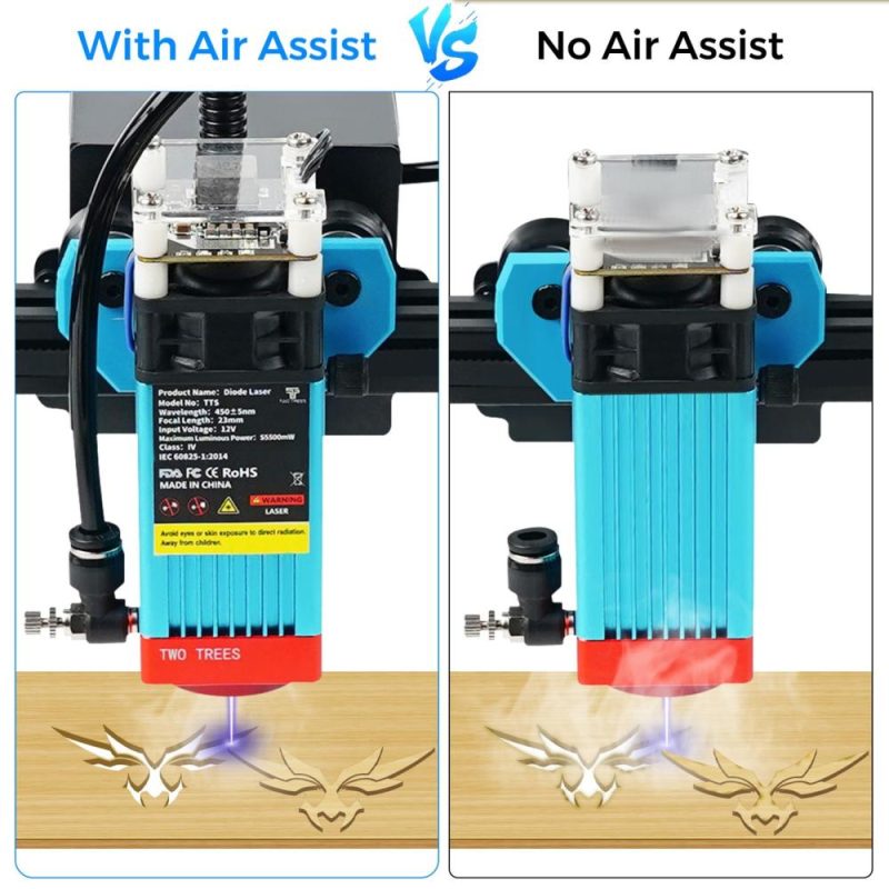 Two Trees PP-T300 Turbo Air Pump Laser Engraved Air Assist Pump  |   Laser Equipment Laser Equipment Laser Equipment