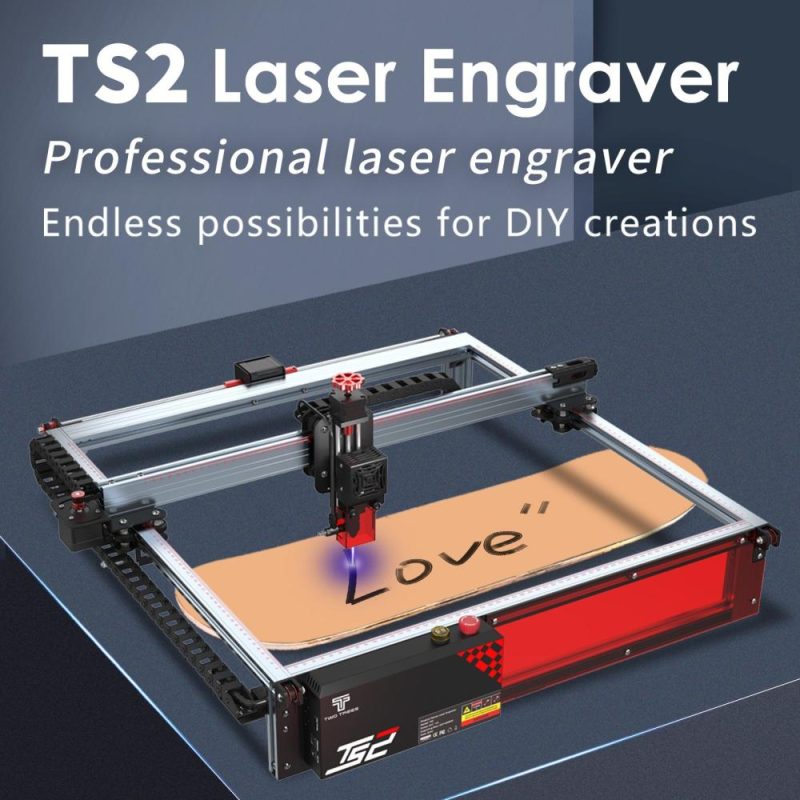 Two Trees TS2 10W Laser Engraver Cutter with Air Assit System  |   Laser Equipment Laser Equipment Laser Equipment