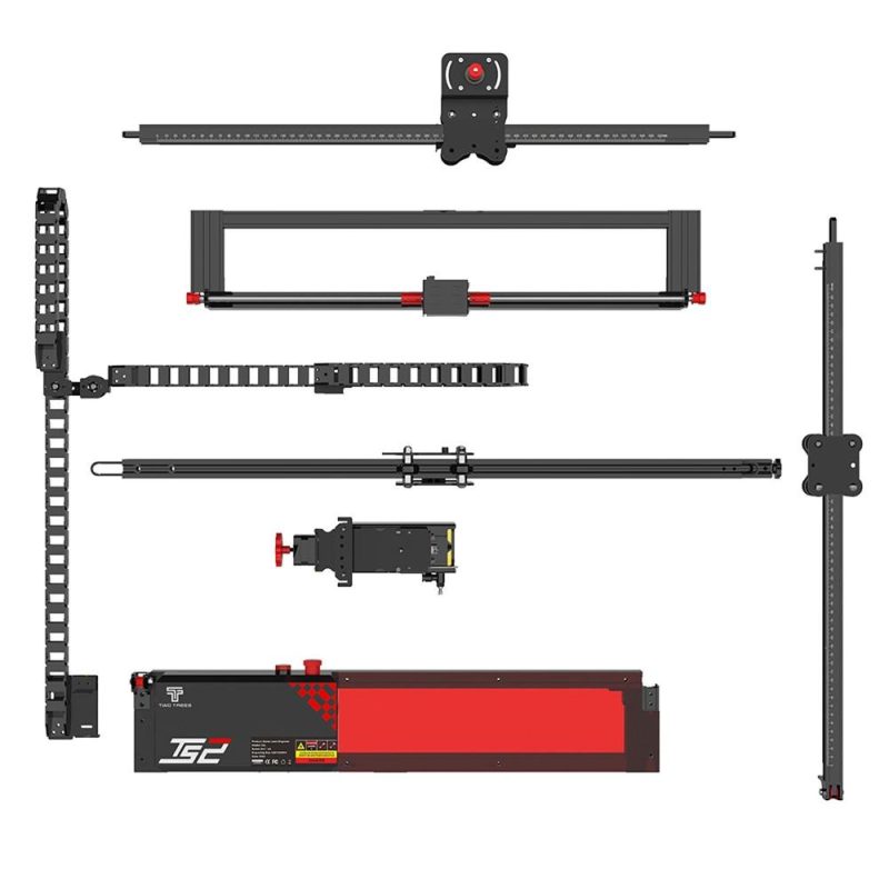 Two Trees TS2 20W Laser Engraver Auto Focus with Air Assist System 410x410mm Engraving Area  |   Laser Equipment Laser Equipment Black+Red