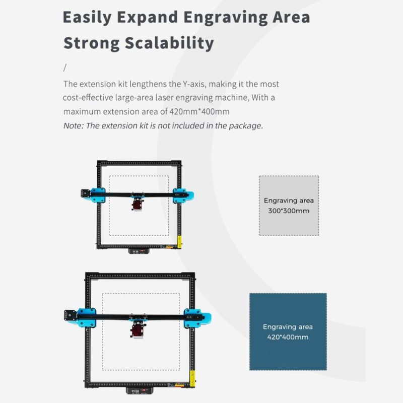 Two Trees TTS-10 10W Laser Engraver 300x300mm Working Area  |   Laser Equipment Laser Equipment Laser Equipment