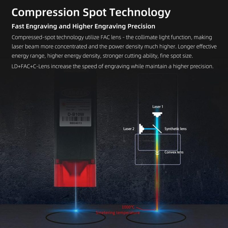 Two Trees TTS-10 10W Laser Engraver 300x300mm Working Area  |   Laser Equipment Laser Equipment Laser Equipment