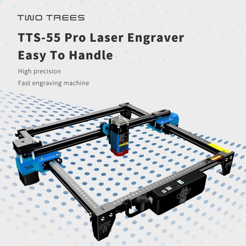 Two Trees TTS 55 Pro 5.5W Laser Engraver 30000mm/min High Speed  |   Laser Equipment Laser Equipment Laser Equipment