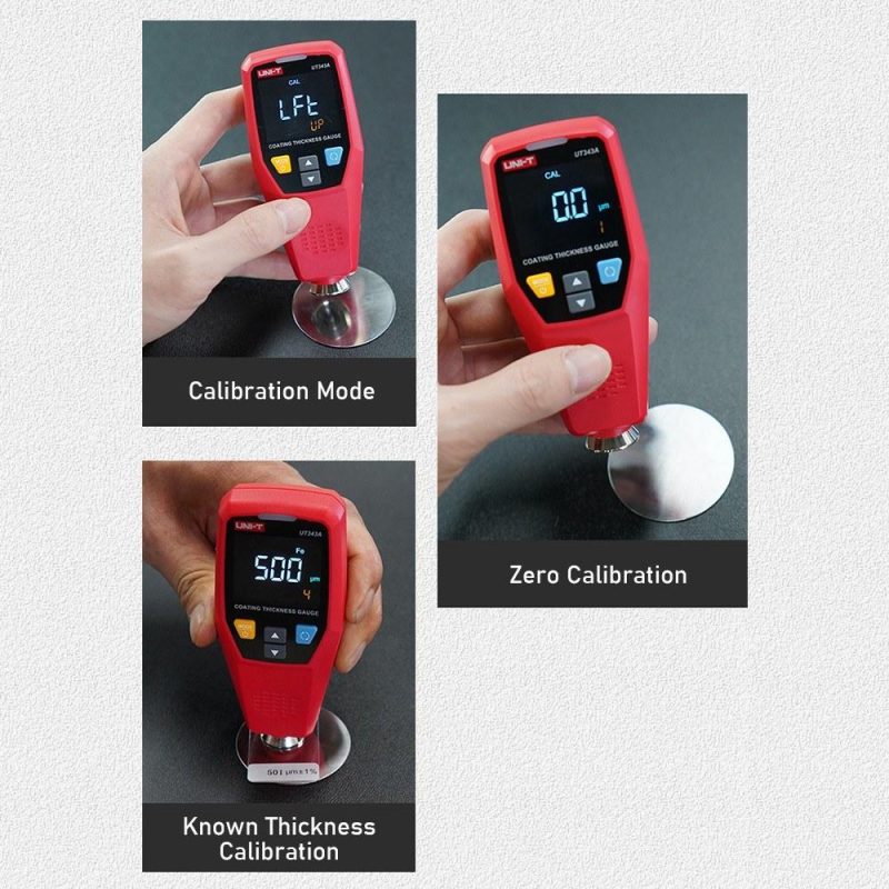 UNI-T Dual Purpose Paint Coating Thickness Gauge Digital Coatings Thickness Tester 0～1750μm for Ferrous Substrate / Non-Ferrous Substrate Measurement  |   Other Instruments Measurement & Analysis Instruments Other Instruments