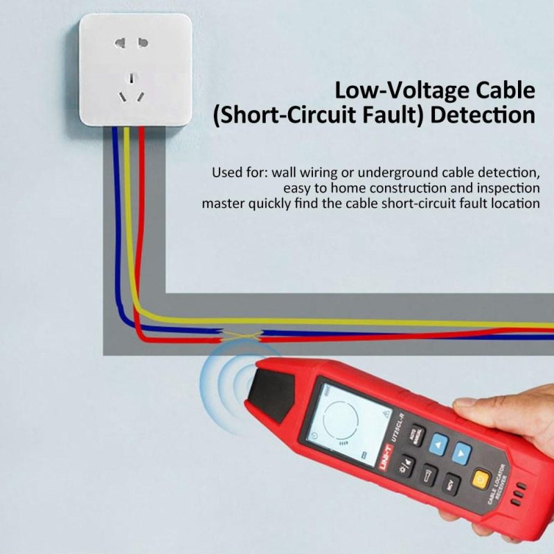 UNI-T UT25CL Cable Detector in the Wall Electric Scanner Underground Cable Locator Wire Tracker Professional Hidden Lines Finder  |   Other Instruments Measurement & Analysis Instruments Other Instruments