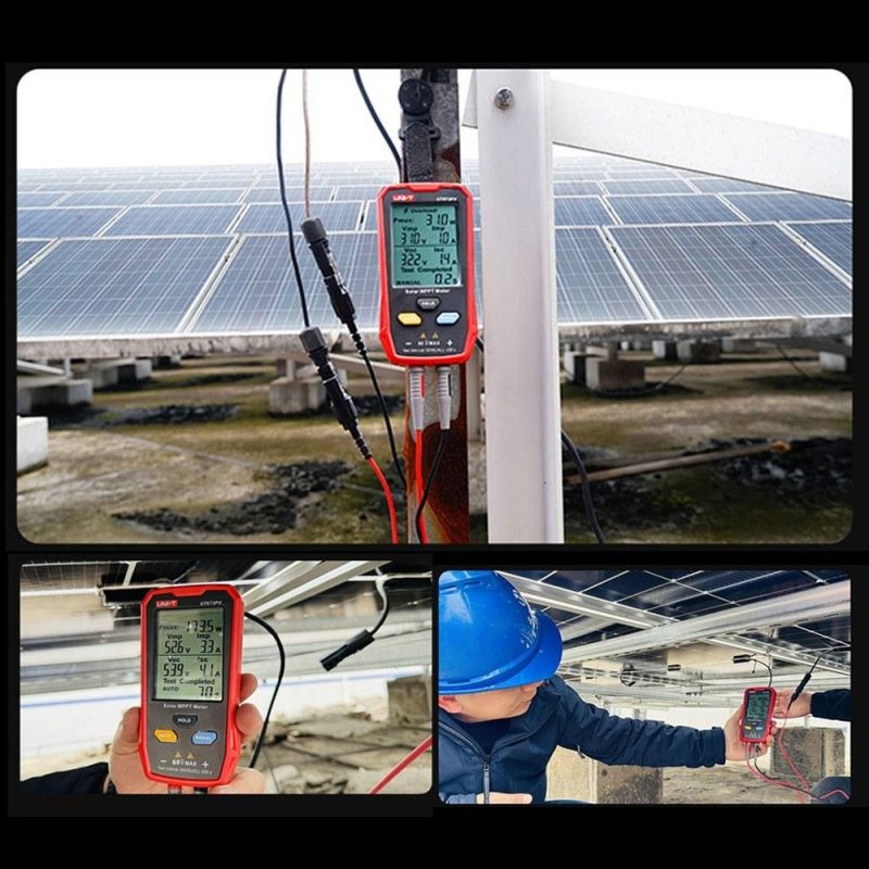 UNI-T UT673PV Solor MPPT Meter Photovoltaic Maximum Power Tester Peak Open Circuit Voltage Short Circuit Current Pmax Lmp Test  |   Other Instruments Measurement & Analysis Instruments Other Instruments