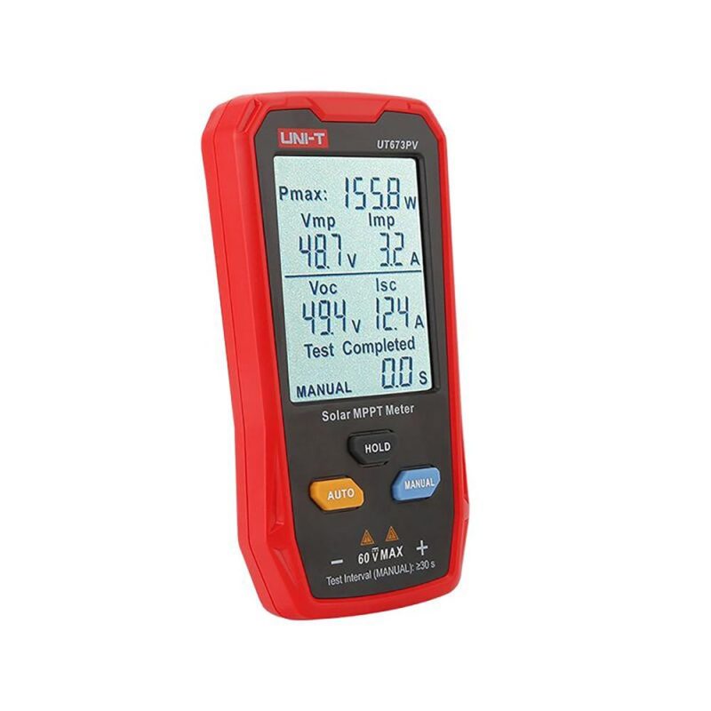 UNI-T UT673PV Solor MPPT Meter Photovoltaic Maximum Power Tester Peak Open Circuit Voltage Short Circuit Current Pmax Lmp Test  |   Other Instruments Measurement & Analysis Instruments Other Instruments