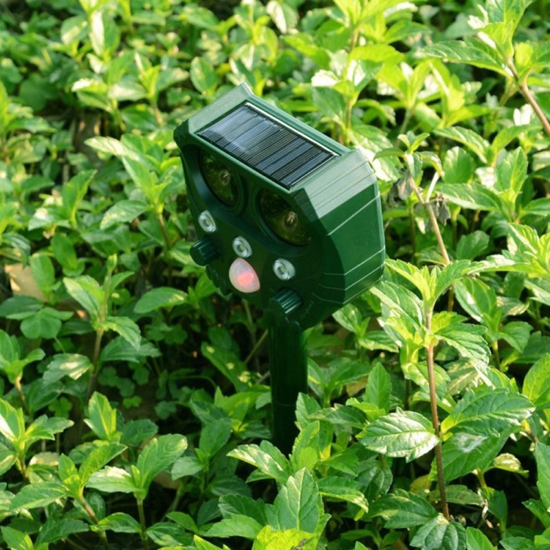 USB Outdoor Animal Driving Device Solar Energy Repeller Frighten Animal Machine USB Mouse Expeller  |   Other Nature Element Measurements Measurement & Analysis Instruments Green