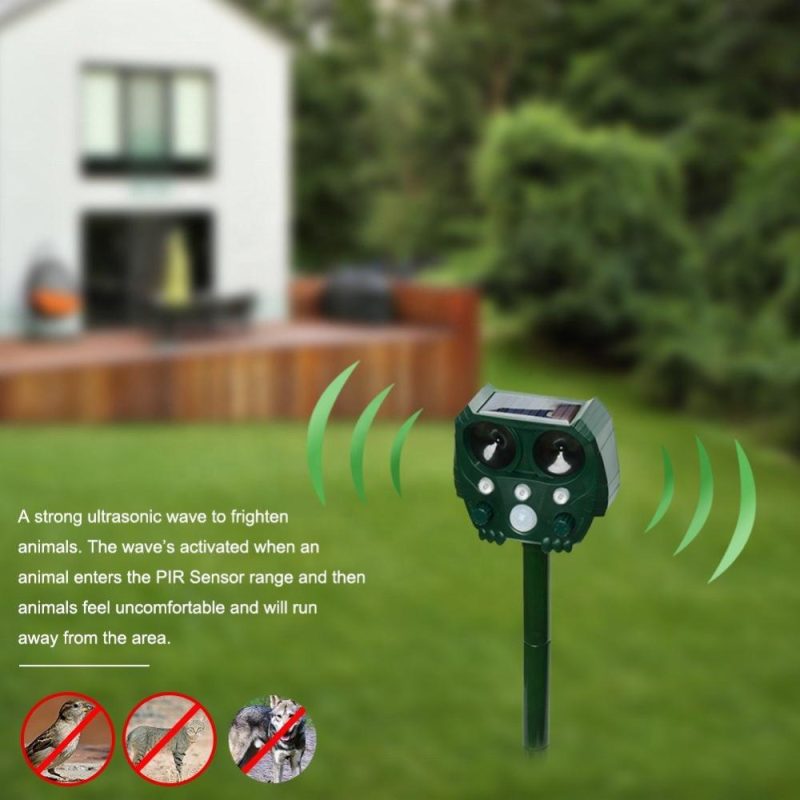 USB Outdoor Animal Driving Device Solar Energy Repeller Frighten Animal Machine USB Mouse Expeller  |   Other Nature Element Measurements Measurement & Analysis Instruments Green