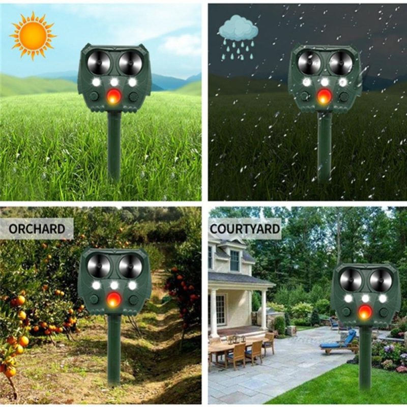 USB Outdoor Animal Driving Device Solar Energy Repeller Frighten Animal Machine USB Mouse Expeller  |   Other Nature Element Measurements Measurement & Analysis Instruments Green