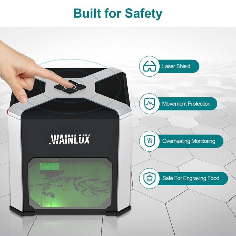 WAINLUX K6 3W Laser Engraver Cutting Engraving Household Marking Machine  |   Laser Equipment Laser Equipment Laser Equipment