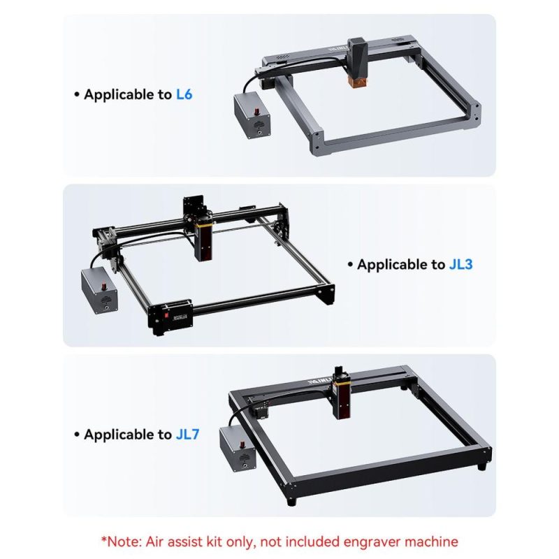 WAINLUX Laser Cutting Engraving Air Assisted Accessories 30L/min Adjustable High Airflow  |   Laser Equipment Laser Equipment Laser Equipment