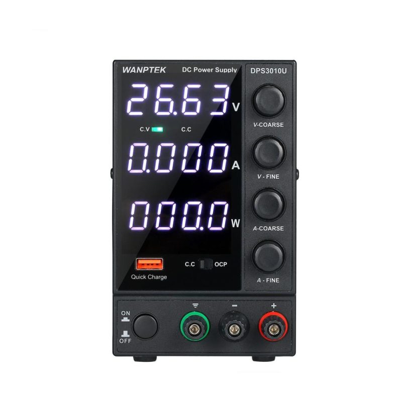 WANPTEK DPS3010U 0-30V 0-10A 300W Switching DC Power Supply 4 Digits Display LED High Precision Adjustable Mini Power Supply AC 115V/230V 50/60Hz  |   Other Instruments Measurement & Analysis Instruments Other Instruments