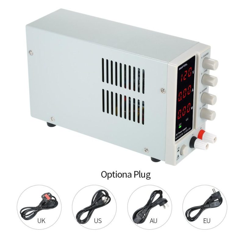 WANPTEK NPS1203W 0-120V 0-3A Switching DC Power Supply 3 Digits Display LED High Precision Adjustable Mini Power Supply AC 115V/230V 50/60Hz Voltage & Current Regulated Dual Output  |   Electrical Equipment & Supplies Electrical Equipment & Supplies Electrical Equipment & Supplies