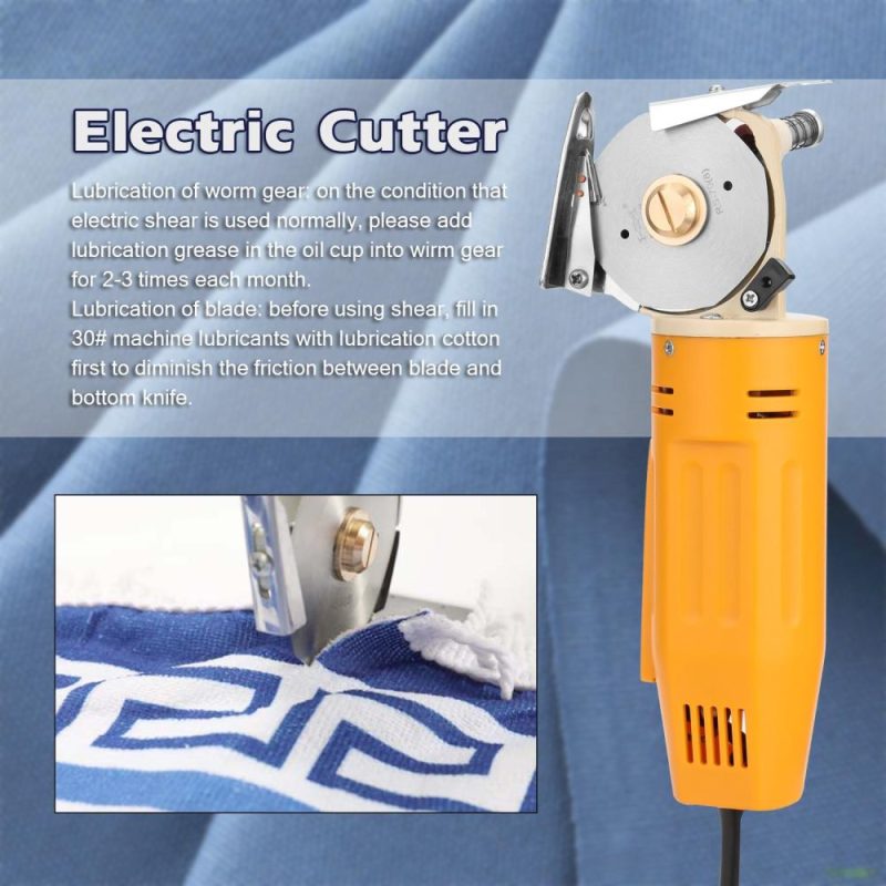 WD-2 Handheld Portable Minishear 70mm Round Blade Electric Cloth Cutter Fabric Cutting Machine  |   Electrical Soldering Welding Tools Electrical Soldering Welding Tools Electrical Soldering Welding Tools