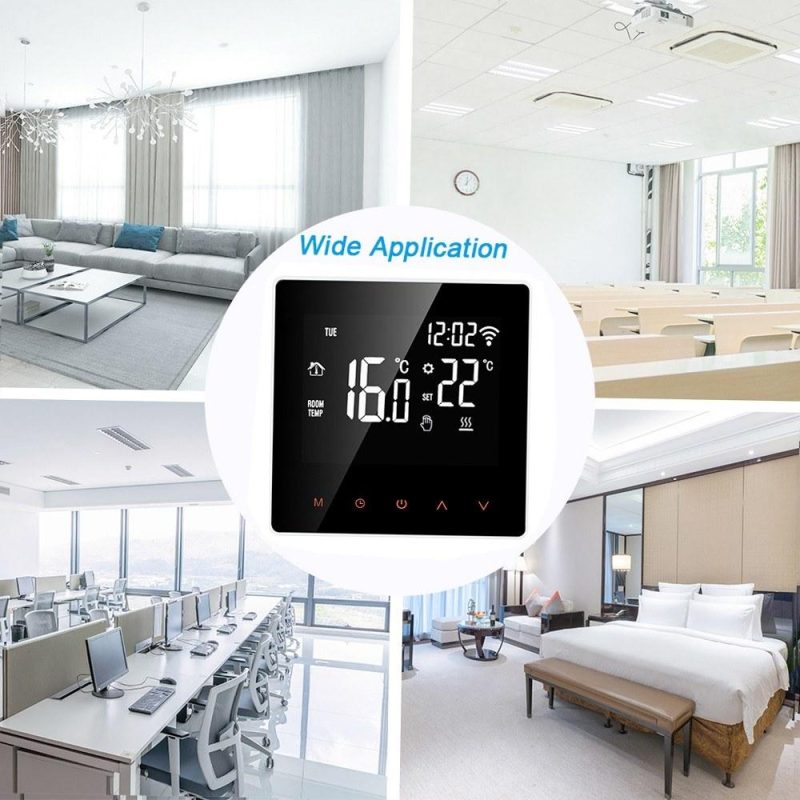 Wi-Fi Smart Thermostat Digital Temperature Controller  |   Temperature & Humidity Measurements Measurement & Analysis Instruments Temperature & Humidity Measurements