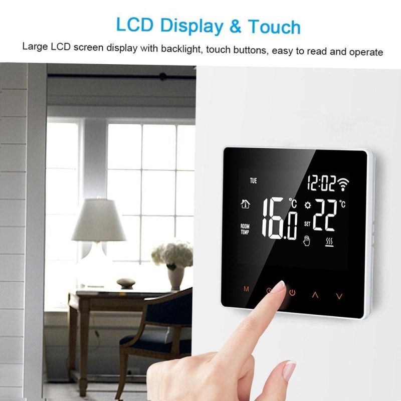 Wi-Fi Smart Thermostat Digital Temperature Controller  |   Temperature & Humidity Measurements Measurement & Analysis Instruments Temperature & Humidity Measurements