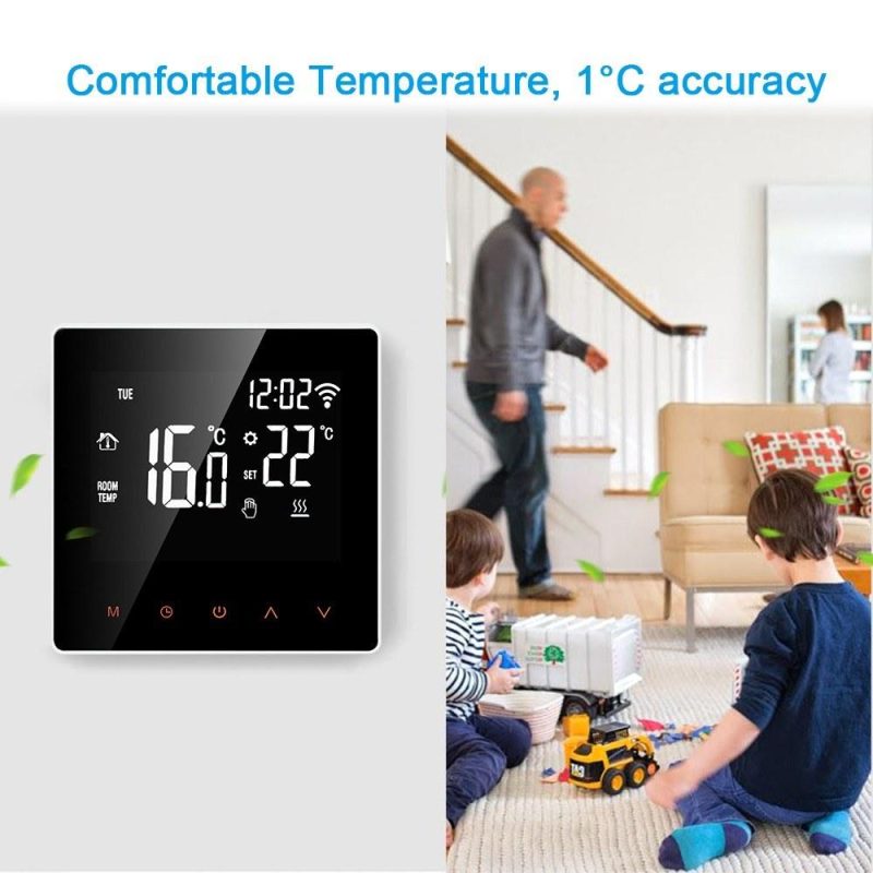 Wi-Fi Smart Thermostat Digital Temperature Controller  |   Temperature & Humidity Measurements Measurement & Analysis Instruments Temperature & Humidity Measurements