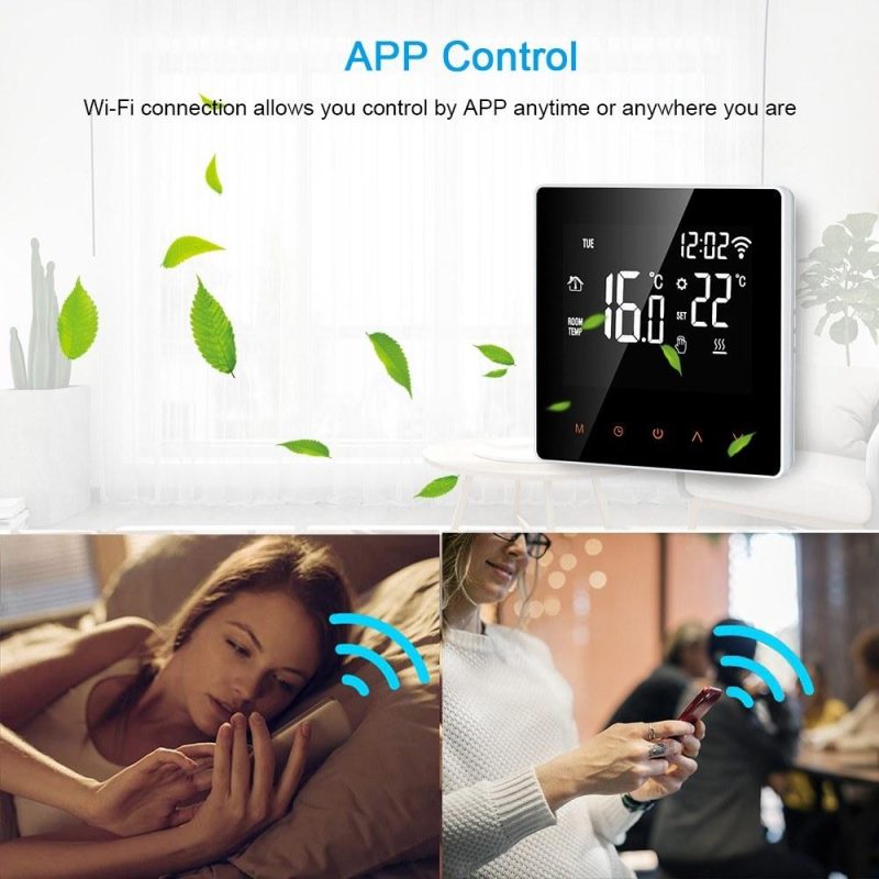 Wi-Fi Smart Thermostat Digital Temperature Controller  |   Temperature & Humidity Measurements Measurement & Analysis Instruments Temperature & Humidity Measurements