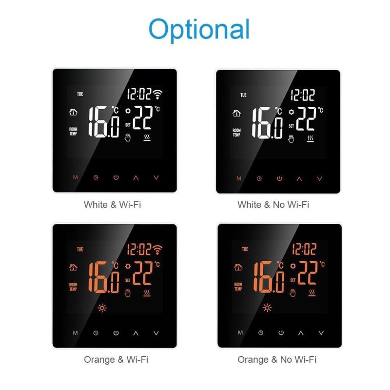 Wi-Fi Smart Thermostat Digital Temperature Controller  |   Temperature & Humidity Measurements Measurement & Analysis Instruments Temperature & Humidity Measurements