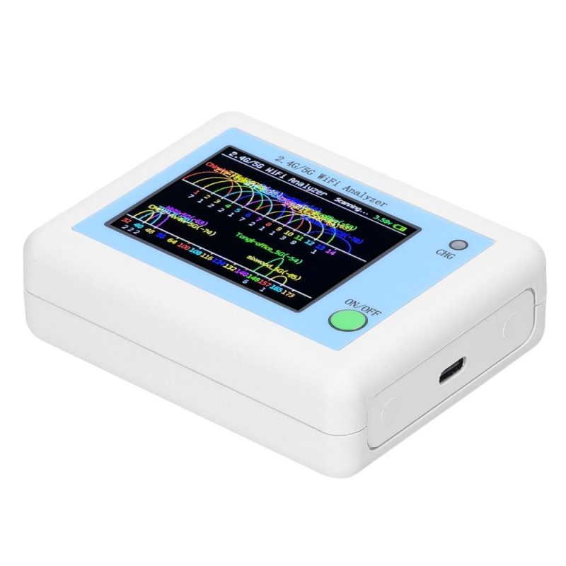 WIFI Signal Scanner 2.4G/5G WIFI Signal Usage Analyzer Router Management Assistant with 2.4inch Color Display  |   Other Instruments Measurement & Analysis Instruments Other Instruments