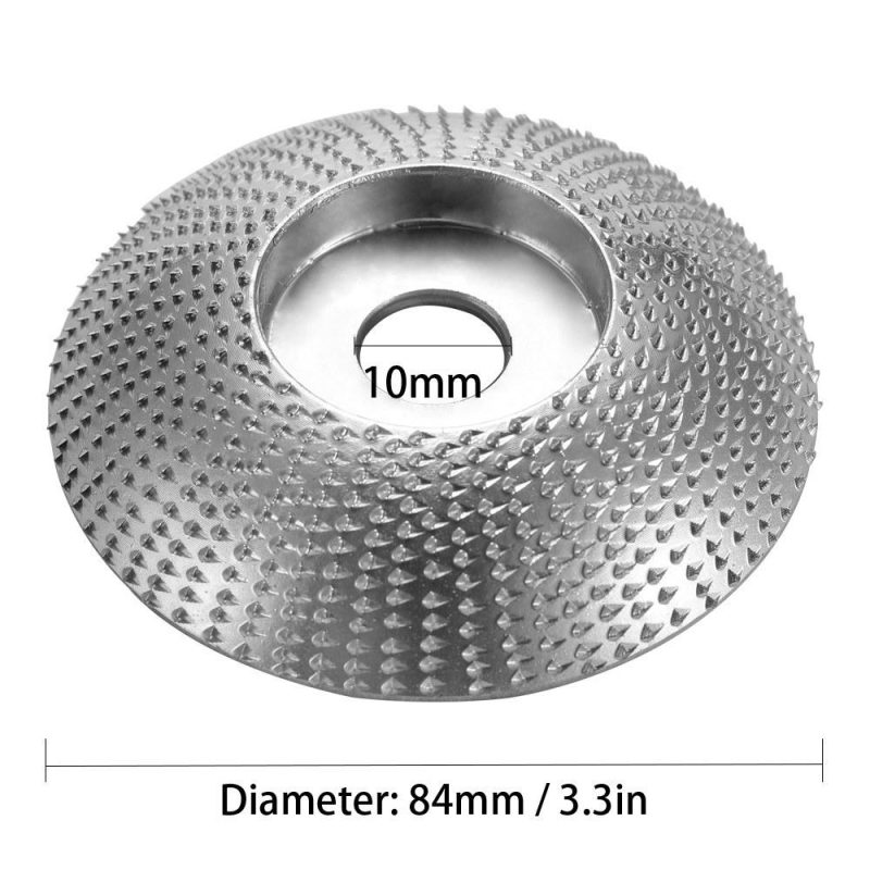 Wood Angle Grinding Wheel Sanding Carving Rotary Tool Abrasive Disc For Angle Grinder Tungsten Carbide Coating Bore Shaping 5/8inch Bore  |   Others Hardware & Gadgets Others