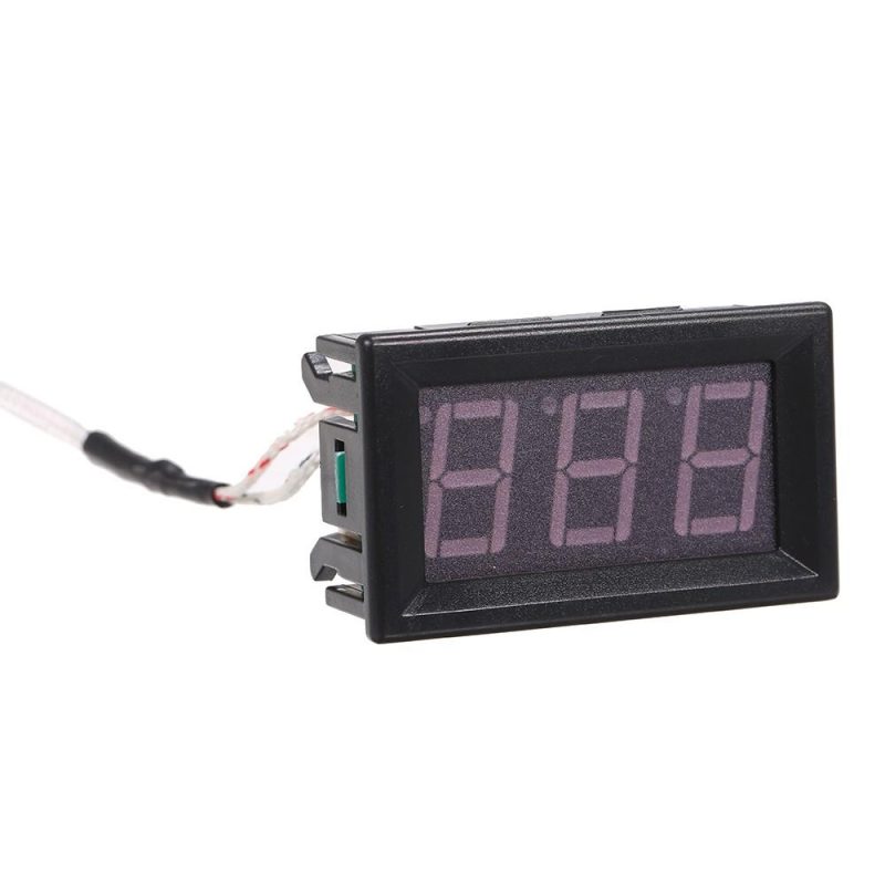 XH-B310 Industrial Digital Thermometer 12V Temperature Meter K-type M6 Thermocouple Tester -30~800℃ Thermograph High Accuracy with LED-Display  |   Temperature & Humidity Measurements Measurement & Analysis Instruments Blue/Green/Red