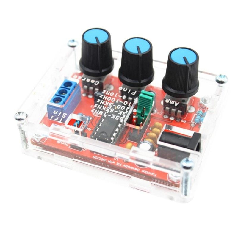 XR2206 High Precision Function Signal Generator Sine/Triangle/Square Output 1Hz-1MHz Adjustable Frequency Amplitude  |   Other Instruments Measurement & Analysis Instruments Other Instruments