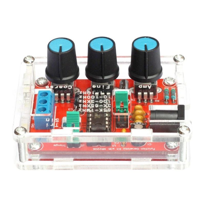 XR2206 High Precision Function Signal Generator Sine/Triangle/Square Output 1Hz-1MHz Adjustable Frequency Amplitude  |   Other Instruments Measurement & Analysis Instruments Other Instruments