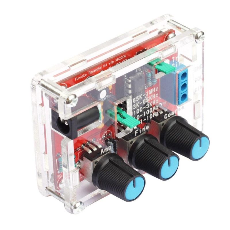 XR2206 High Precision Function Signal Generator Sine/Triangle/Square Output 1Hz-1MHz Adjustable Frequency Amplitude  |   Other Instruments Measurement & Analysis Instruments Other Instruments