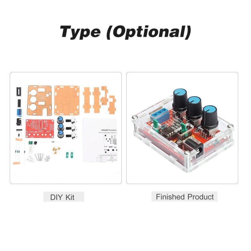 XR2206 High Precision Function Signal Generator Sine/Triangle/Square Output 1Hz-1MHz Adjustable Frequency Amplitude  |   Other Instruments Measurement & Analysis Instruments Other Instruments