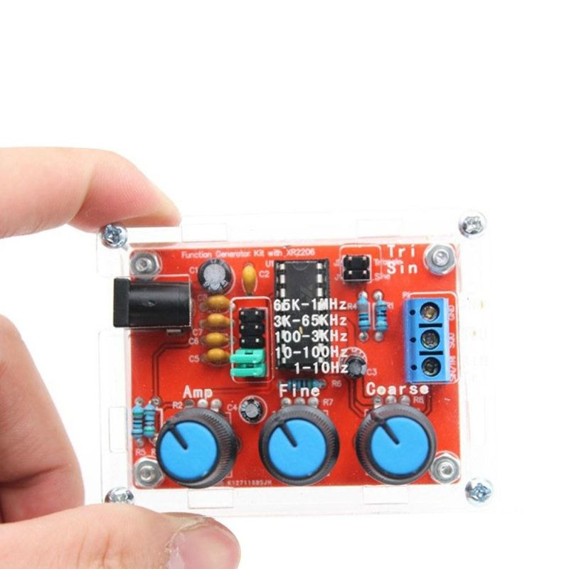 XR2206 High Precision Function Signal Generator Sine/Triangle/Square Output 1Hz-1MHz Adjustable Frequency Amplitude  |   Other Instruments Measurement & Analysis Instruments Other Instruments