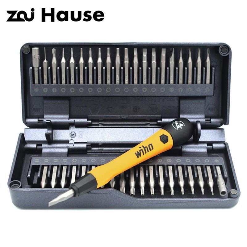 zai Hause Precision Screwdriver Kit 41 in 1 with 40 Bits Screwdriver Bit Set Z6901C4  |   Screwdriver & Screwdriver Set Professional Tools Grey