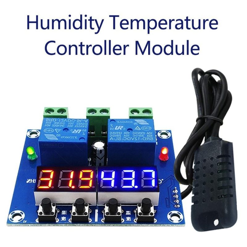 ZFX-M452 Humidity Temperature Controller Module Digital Thermostat Humidistat Controller Automatic Constant Temperature and Humidity   Controller  |   Temperature & Humidity Measurements Measurement & Analysis Instruments Temperature & Humidity Measurements