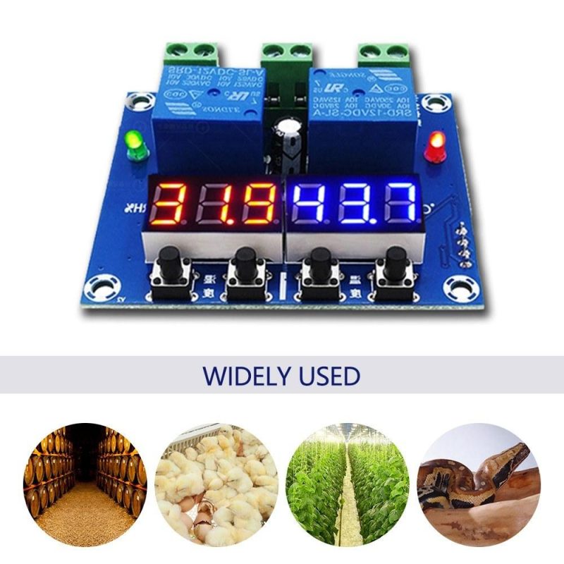 ZFX-M452 Humidity Temperature Controller Module Digital Thermostat Humidistat Controller Automatic Constant Temperature and Humidity   Controller  |   Temperature & Humidity Measurements Measurement & Analysis Instruments Temperature & Humidity Measurements