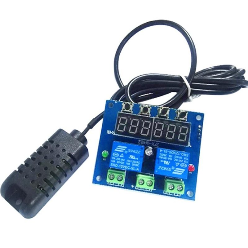 ZFX-M452 Humidity Temperature Controller Module Digital Thermostat Humidistat Controller Automatic Constant Temperature and Humidity   Controller  |   Temperature & Humidity Measurements Measurement & Analysis Instruments Temperature & Humidity Measurements