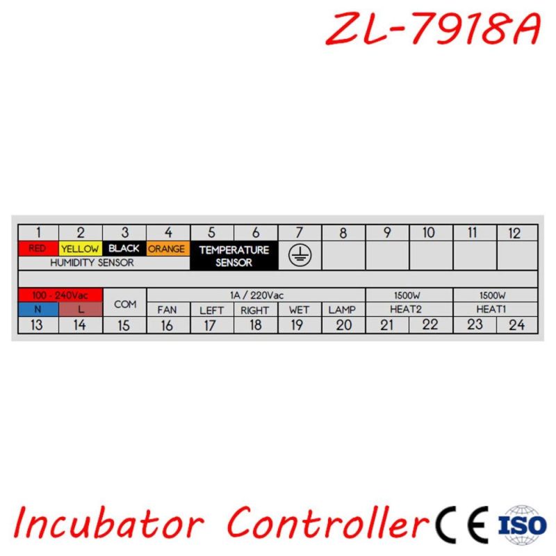 ZL-7918A Multifunctional Automatic Controller Automatic Incubator Temperature Humidity Controller XM-18  |   Electrical Equipment & Supplies Electrical Equipment & Supplies Black