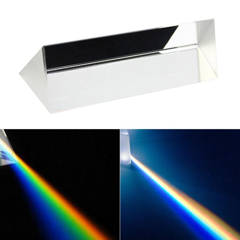 30mm Equilateral Prism Optical Glass Triangular Prism Triple Prism for Rainbow DIY Photography Teaching Props  |   Others Hardware & Gadgets Others