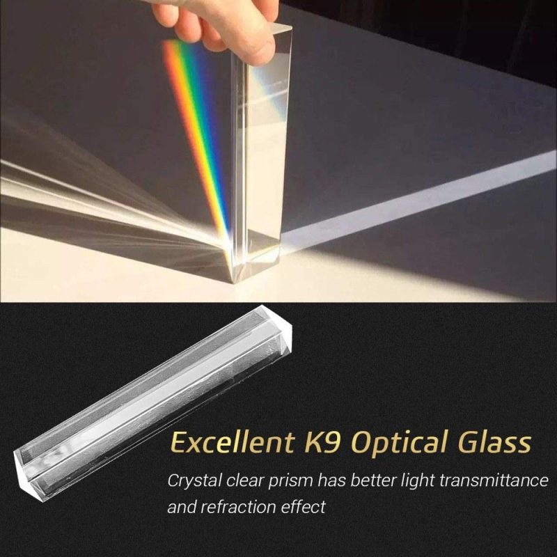 30mm Equilateral Prism Optical Glass Triangular Prism Triple Prism for Rainbow DIY Photography Teaching Props  |   Others Hardware & Gadgets Others