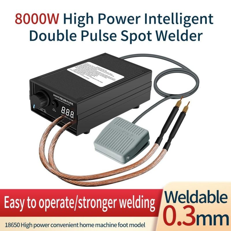 8000W High Power Dual Pulse Spots Welding Machine  for Welding 18650 Lithium Battery Cellphone Batteries and 0.1-0.3mm Nickel Sheet ( Automatic Welding Type)  |   Electrical Equipment & Supplies Electrical Equipment & Supplies Electrical Equipment & Supplies