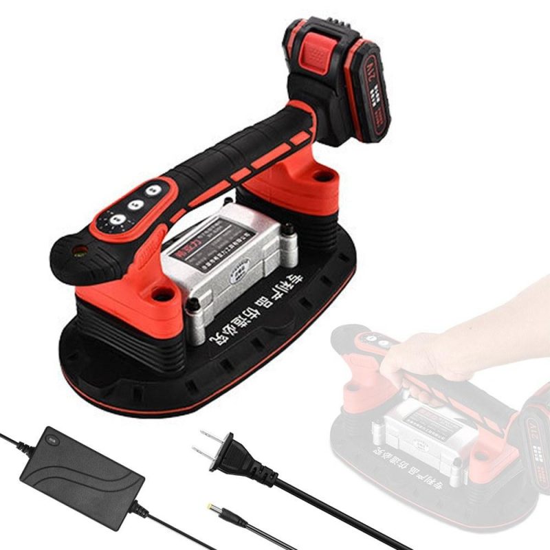 Handheld Tiles Vibrators Electric Tiling Tiles Machine Tile Installation Tool Suction Cup Automatic Floor Vibrators Tile Installation Leveling Tool  |   Electrical Equipment & Supplies Electrical Equipment & Supplies Electrical Equipment & Supplies