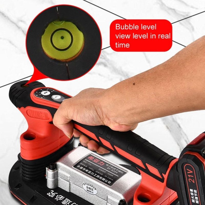 Handheld Tiles Vibrators Electric Tiling Tiles Machine Tile Installation Tool Suction Cup Automatic Floor Vibrators Tile Installation Leveling Tool  |   Electrical Equipment & Supplies Electrical Equipment & Supplies Electrical Equipment & Supplies