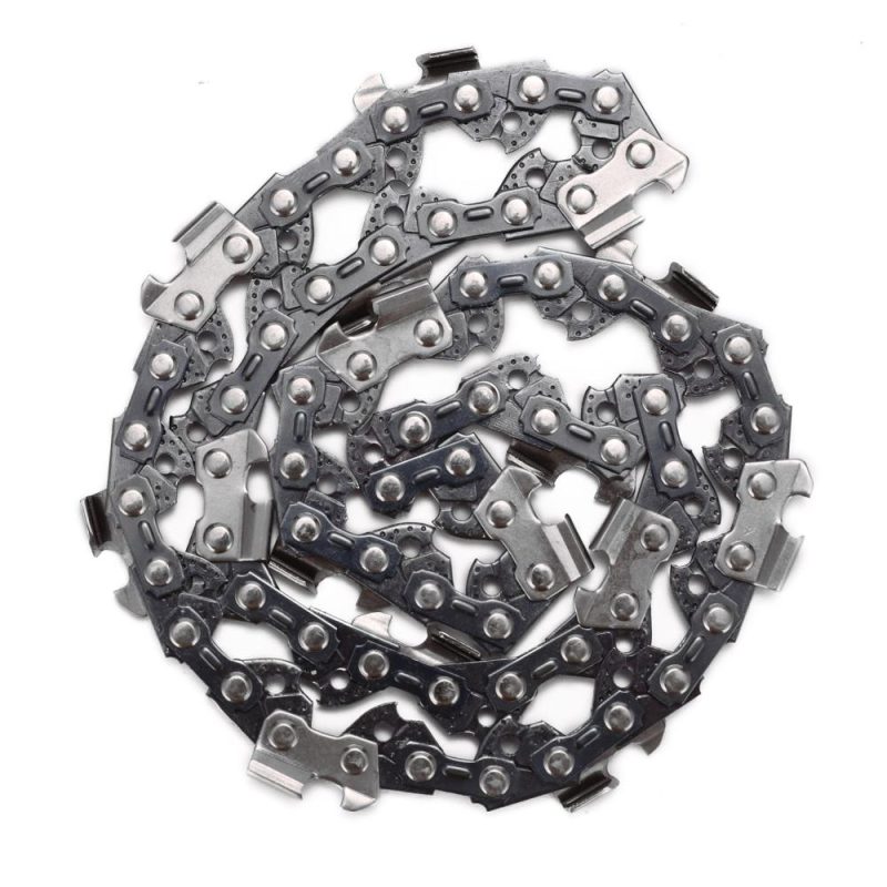 Mini Steel Chainsaw Chains Electric Saw Accessory Replacement  |   Power Tool Parts Power & Electrical Tools Black