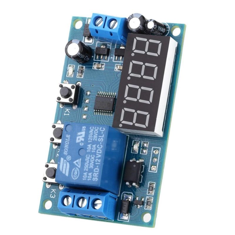 Multifunction Delay Time Module Switch Control Relay Cycle Timer DC 12V  |   Modules Modules Modules