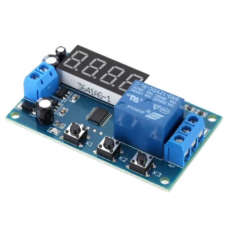 Multifunction Delay Time Module Switch Control Relay Cycle Timer DC 12V  |   Modules Modules Modules