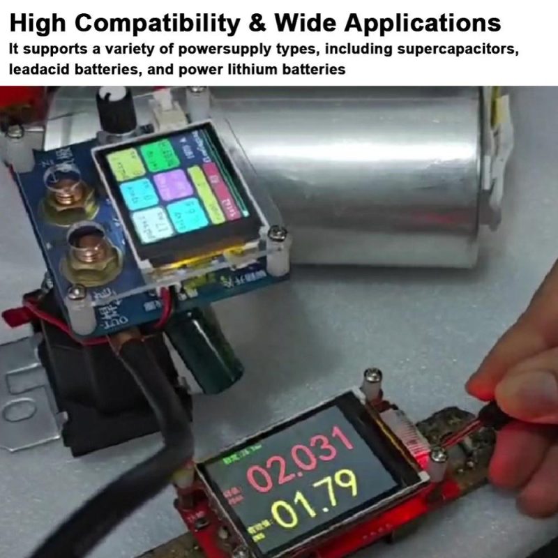 Portable Digital Color Display Spots Welding Machine Dual Pulse Adjustable Spotwelder 180° Rotatable Display Built-in High Power Relay with Automatic Shutdown Function  |   Power Tool Parts Power & Electrical Tools Multicolor