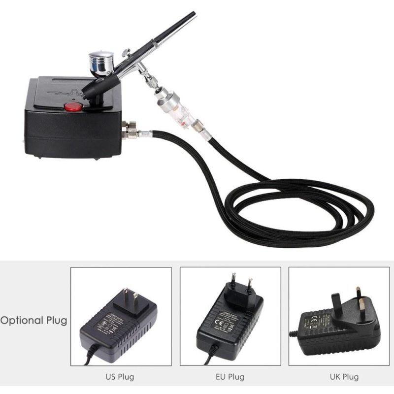 Professional Airbrush Air Compressor Kit for Art Painting Craft Cake Spraying Model Air Brush Nail Tool Set  |   Others Hardware & Gadgets Others